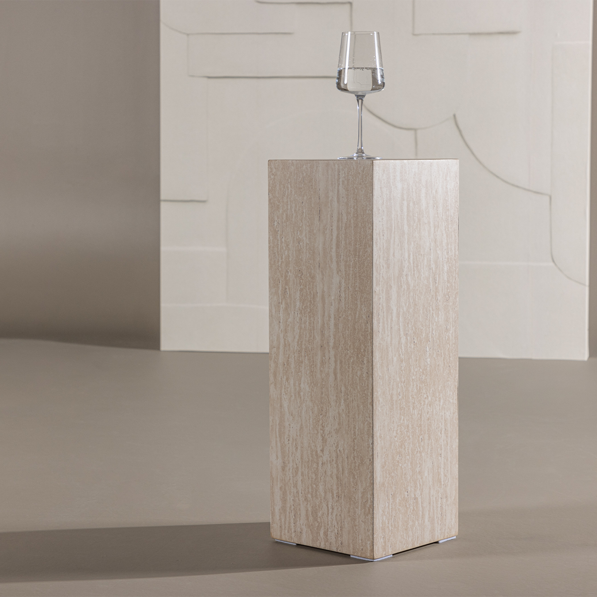 Decoratieve zuil Rana Beige - 65 x 23 cm