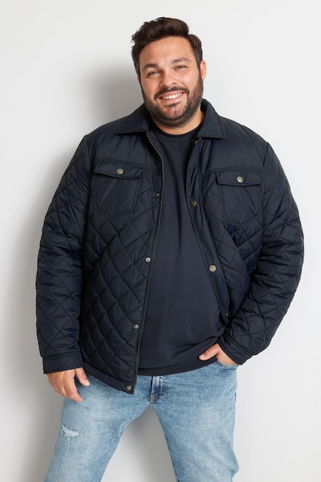 Boston Park Steppjacke, Bauchfit, Brusttaschen, bis 82
