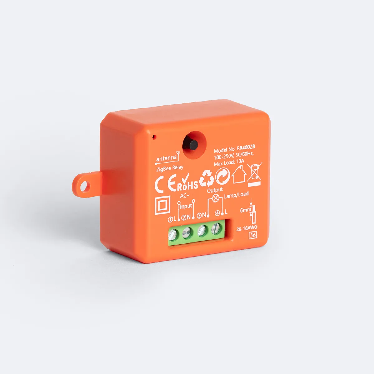 Ledkia Interrupteur WiFi ZigBee pour Boîte Universelle - Rouge