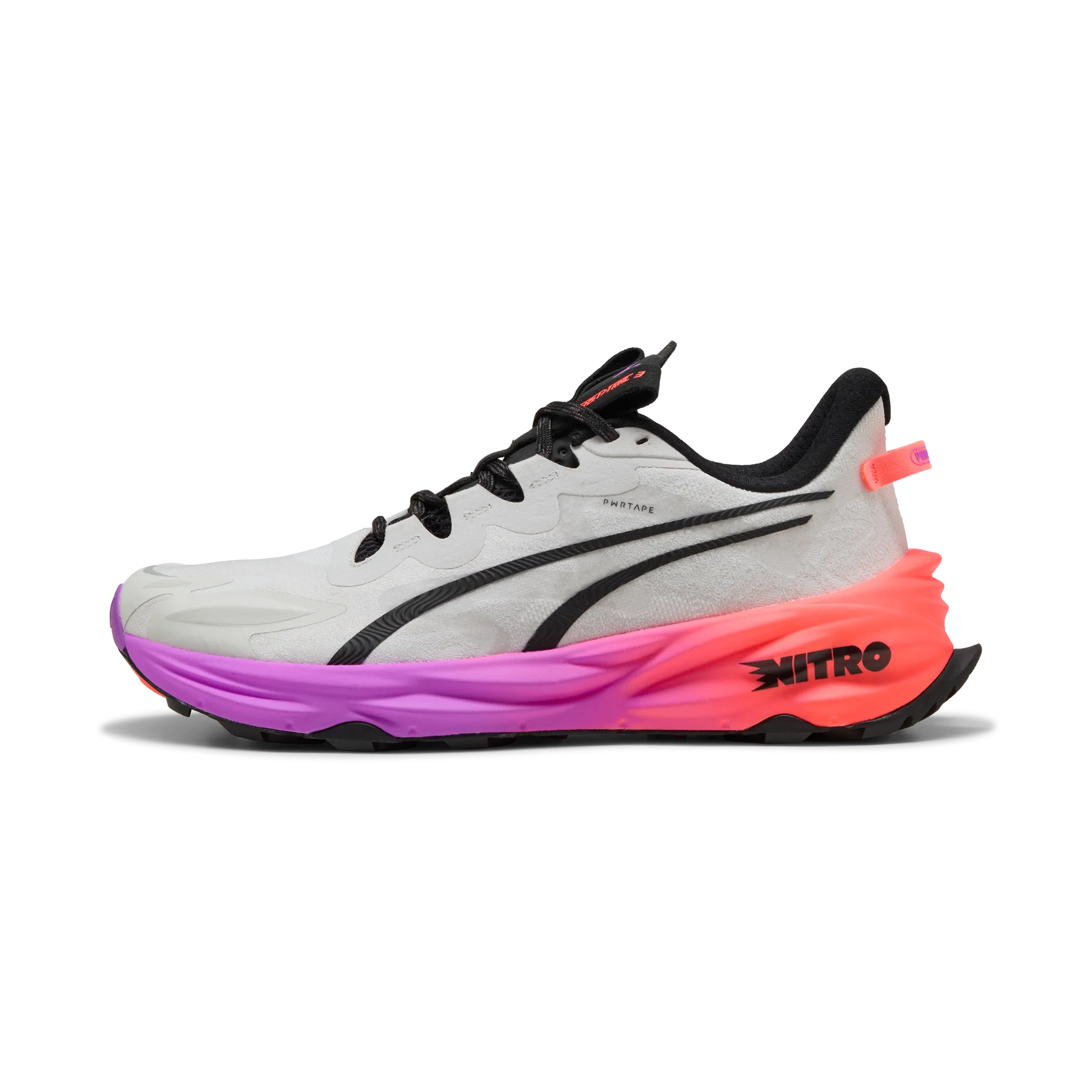 Puma Fast-Trac Nitro 3 Feather Gray-glowing Red-pure Magenta