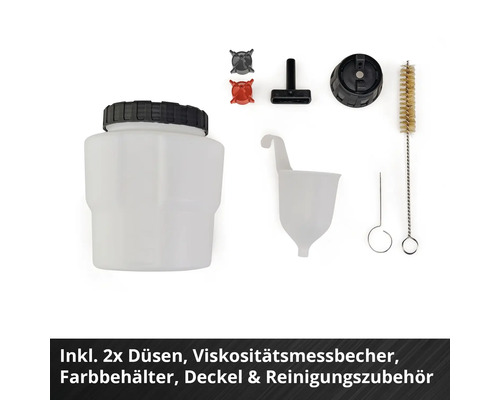Einhell Power X-Change TC-SY 18/60 Li accu verfspuit - Kaal apparaat zonder accu en lader