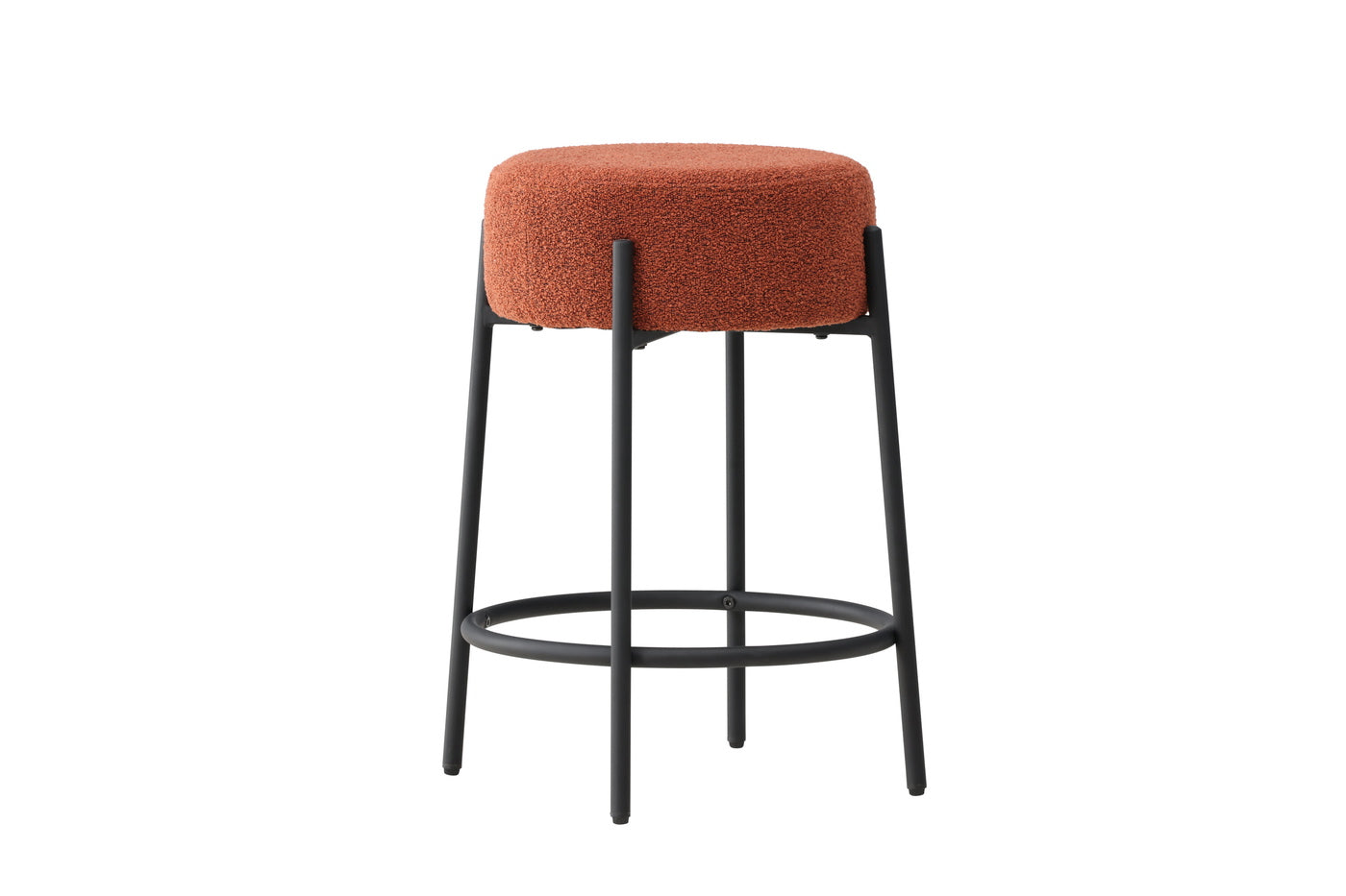 FjÃ´rd - Barstoel Rood Stof - Zithoogte 60cm - Tucson