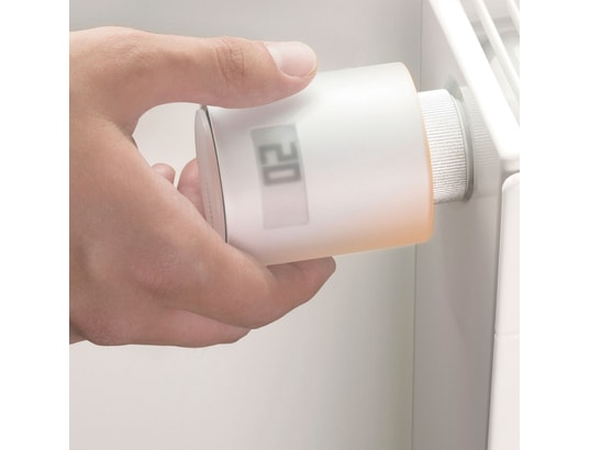 NETATMO - Thermostat intelligent NVP01-FR StarterPack-Têtes Thermost chauff collec