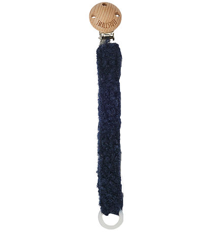 Smallstuff Schnullerketten - Wolle - Navy