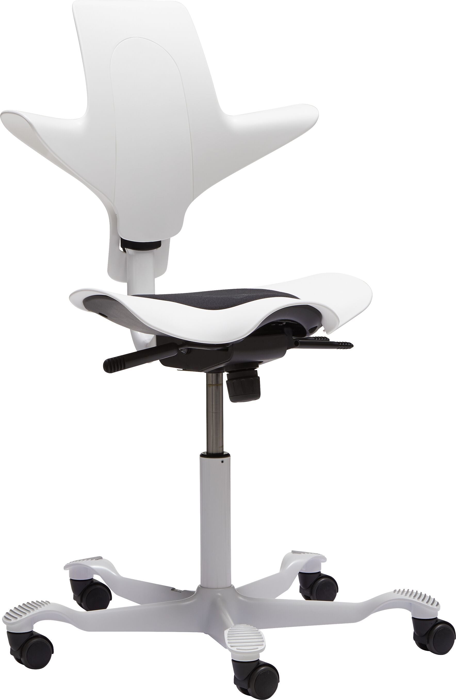 HAG CAPISCO PULS Bürostuhl - Weiss / B: 73.0 cm x T: 73.0 cm x H: 85.5 cm