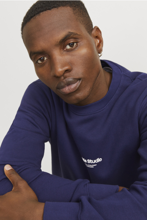 Jack & Jones paarse heren trui