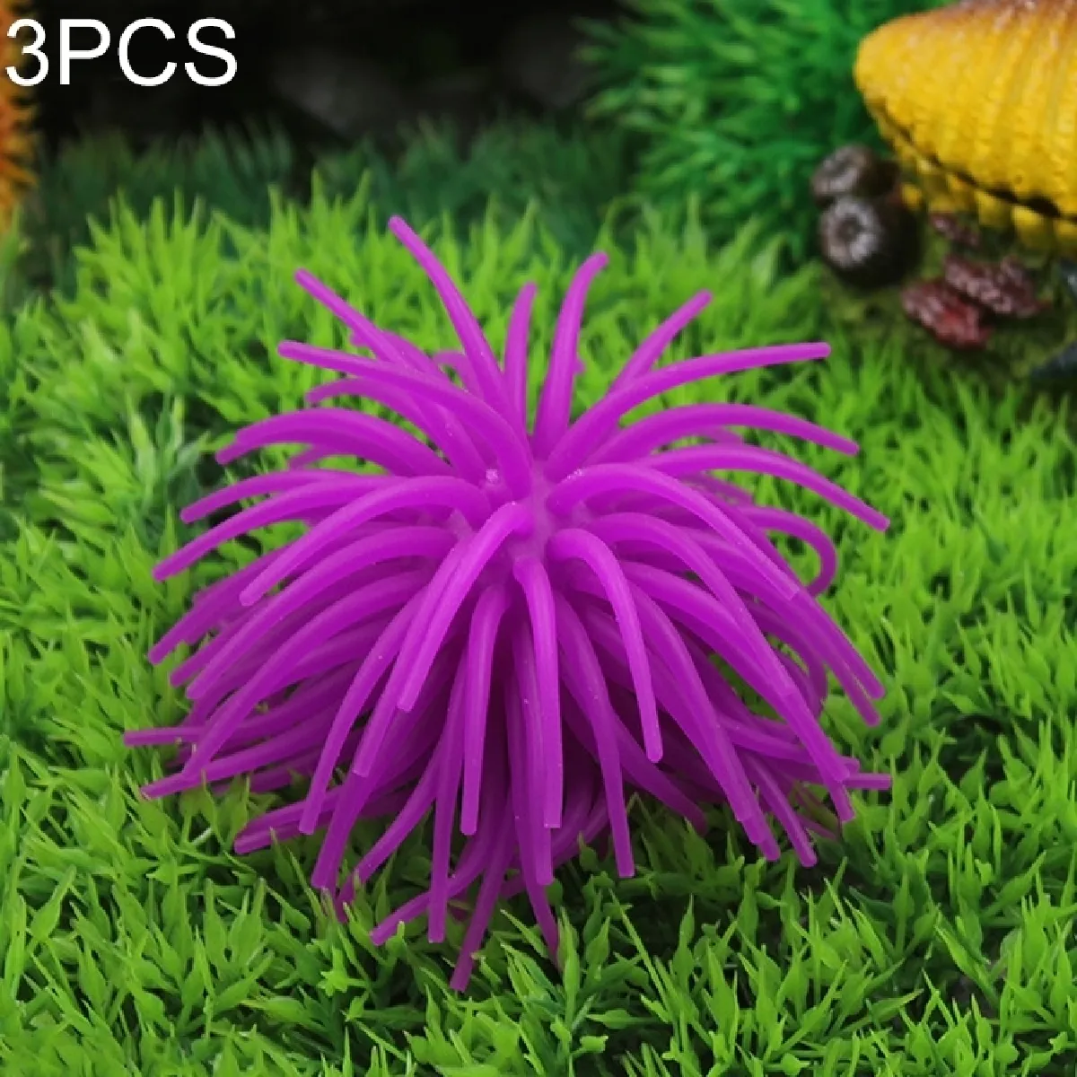 Wewoo Décor Aquarium Oursin Violet