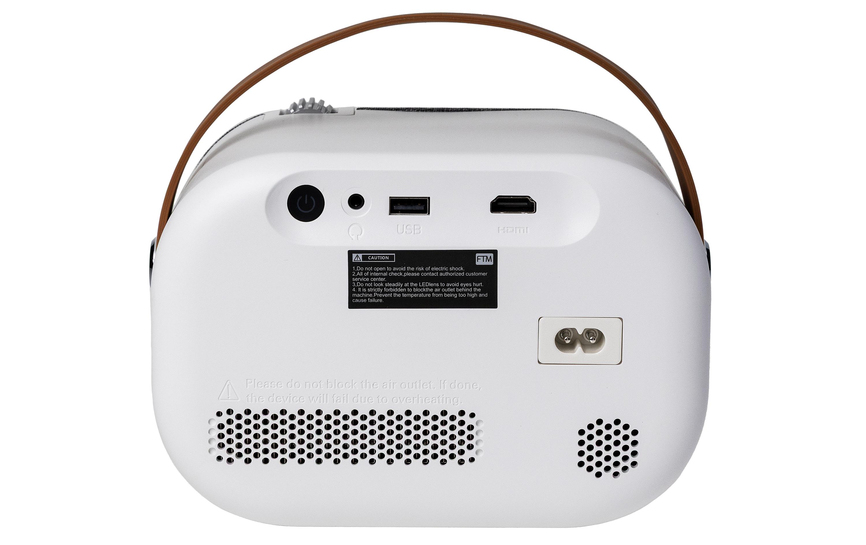 Projektor Mini<br>Kleiner, portabler Beamer, Full-HD
