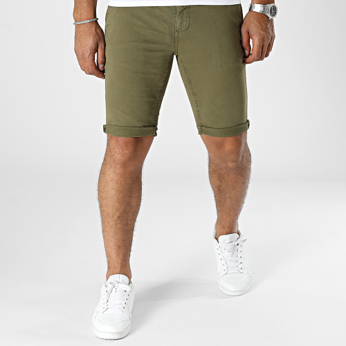 Short Chino Skinny Bary Vert Kaki