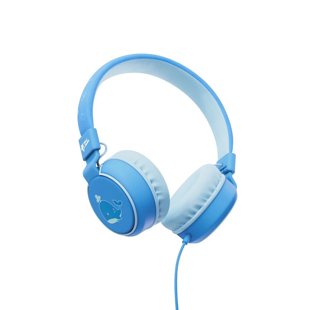 V2 Kinder Kopfhörer 3.5mm On-Ear 85dB mit Begrenzter Lautstärke (PBWHWHPV2) - Noah the Whale