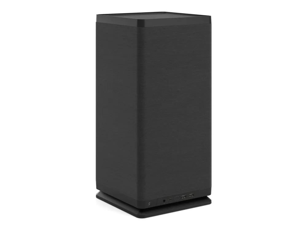 Fractal Design Mood - PC-etui - mini ITX - ingen strømforsyning (SFX / SFX-L) - lysegrå - USB/Audio/Mic