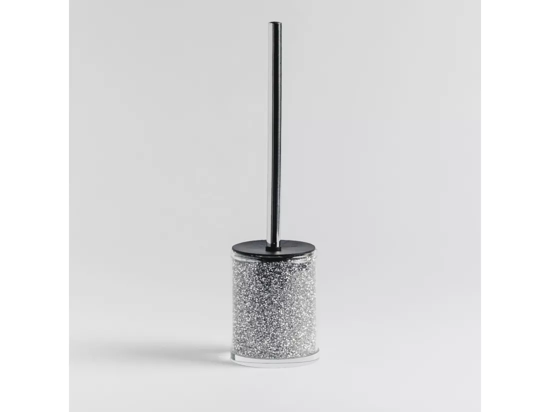 Brosse De Toilette Shinoso Argent Moyen 38 x 9.5