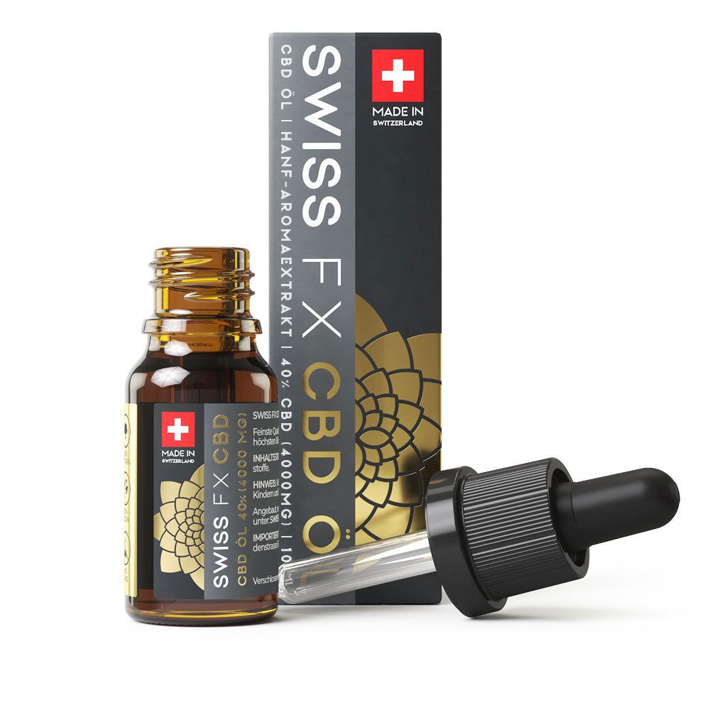 SWISS FX CBD Öl 40% Vollspektrum