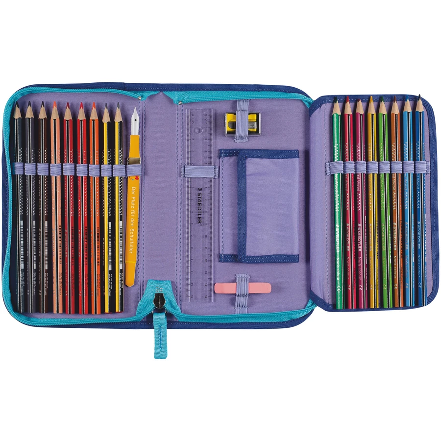 DerDieDas ErgoFlex Max - Schulranzen Set 5tlg. 950 g Luna