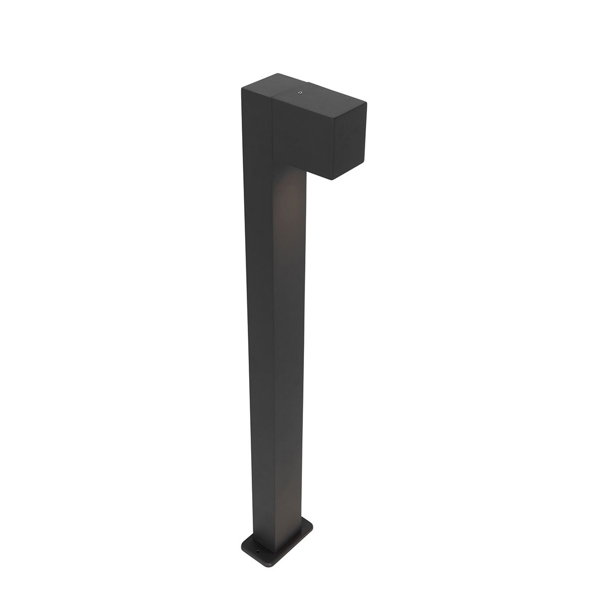 Buitenlamp donkergrijs met grondpin en kabelmof 80cm IP44 - Baleno
