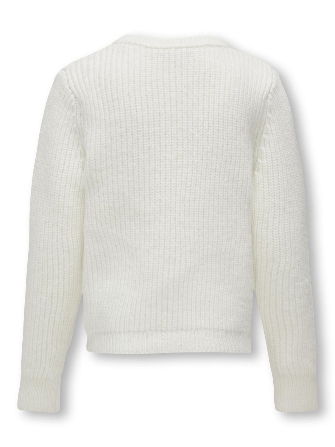 KOGVIRA Strickpullover Cloud Dancer