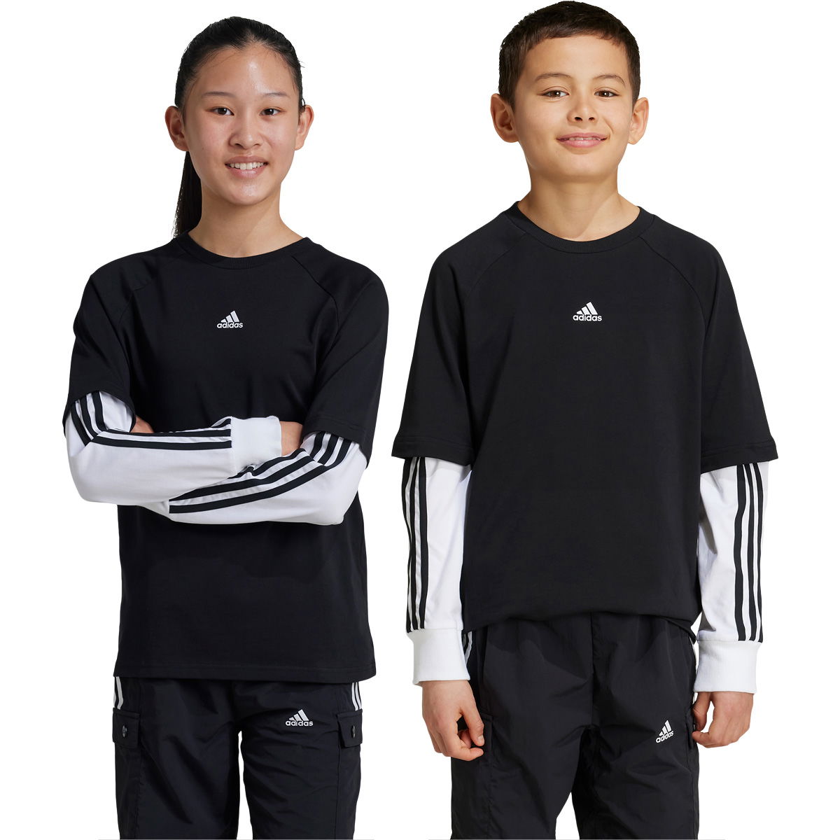 adidas Jam 2in1 Langærmet T-shirt Børn