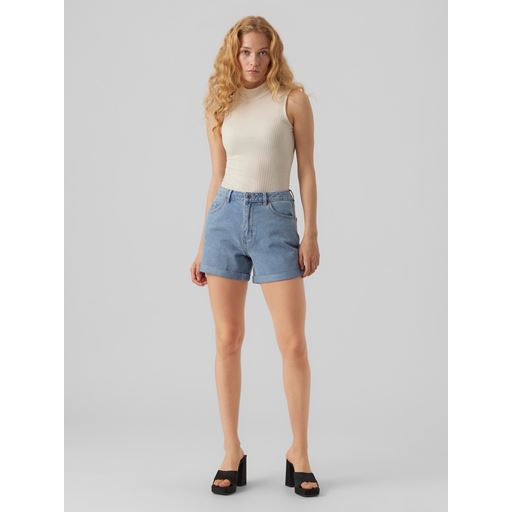 Vero Moda Zuri Loose Shorts, Light Blue Denim, S