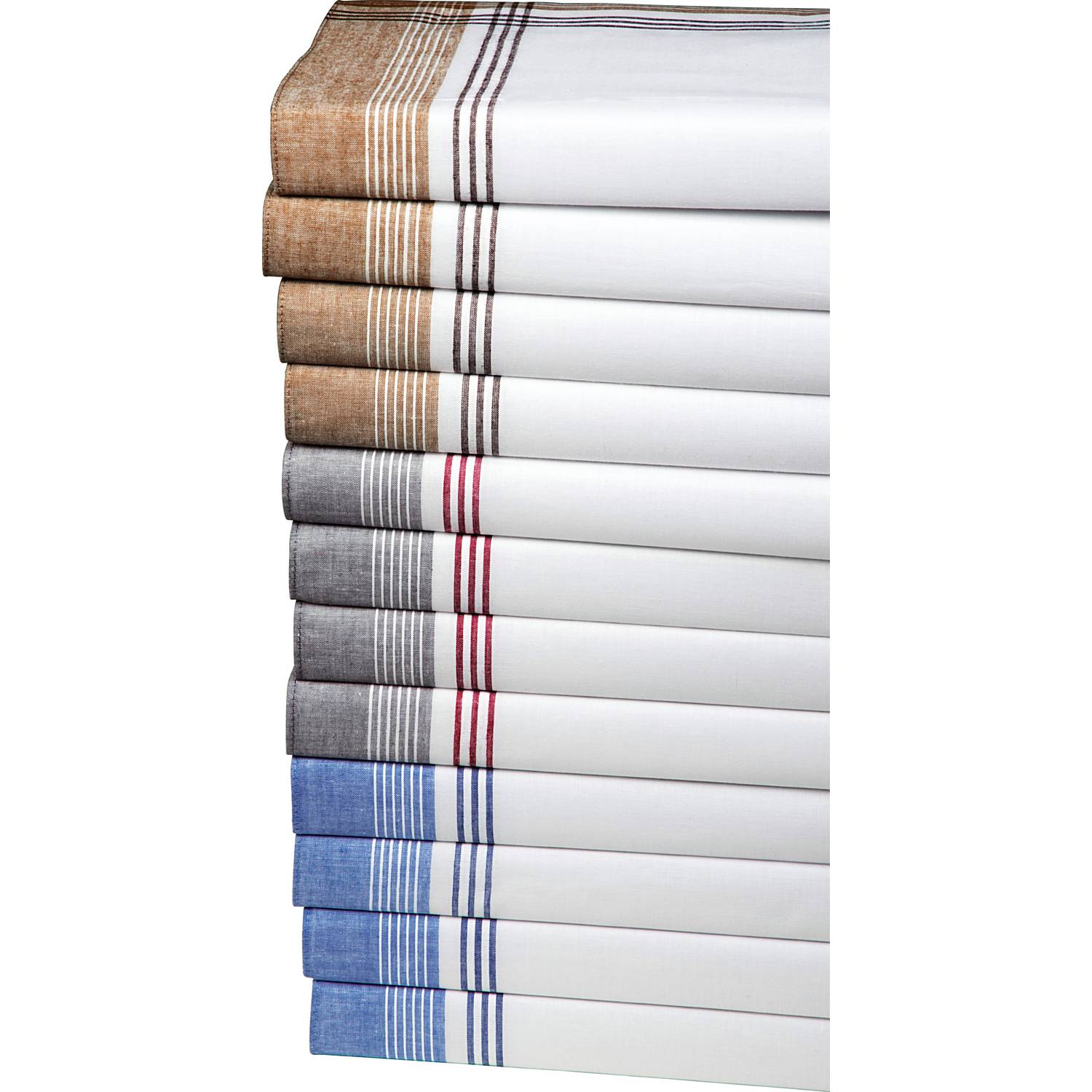 Herren-Taschentücher im 12er-Pack