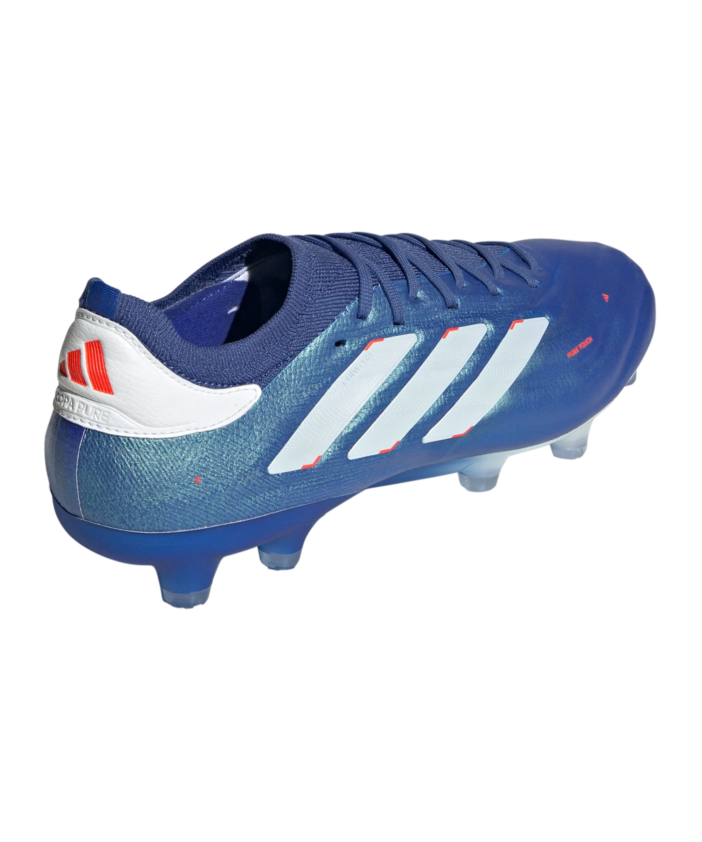 adidas COPA Pure 2+ FG Marinerush Blau Weiss Orange