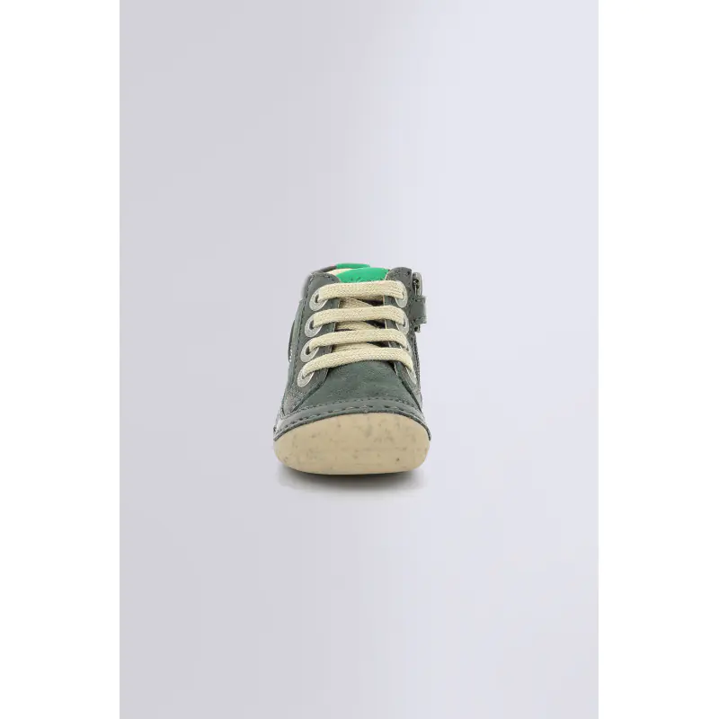 SONISTREET KAKI BOTTILLONS Cuir Garçon