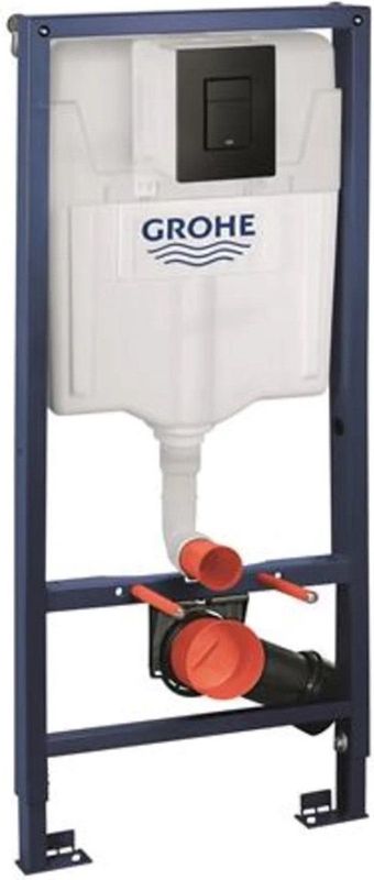Grohe - Quickfix Wc-Pack - Wc Element - Mat Zwart - Kunststof