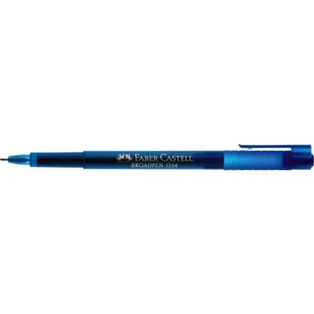 Faber-Castell Fineliner Broadpen, blau