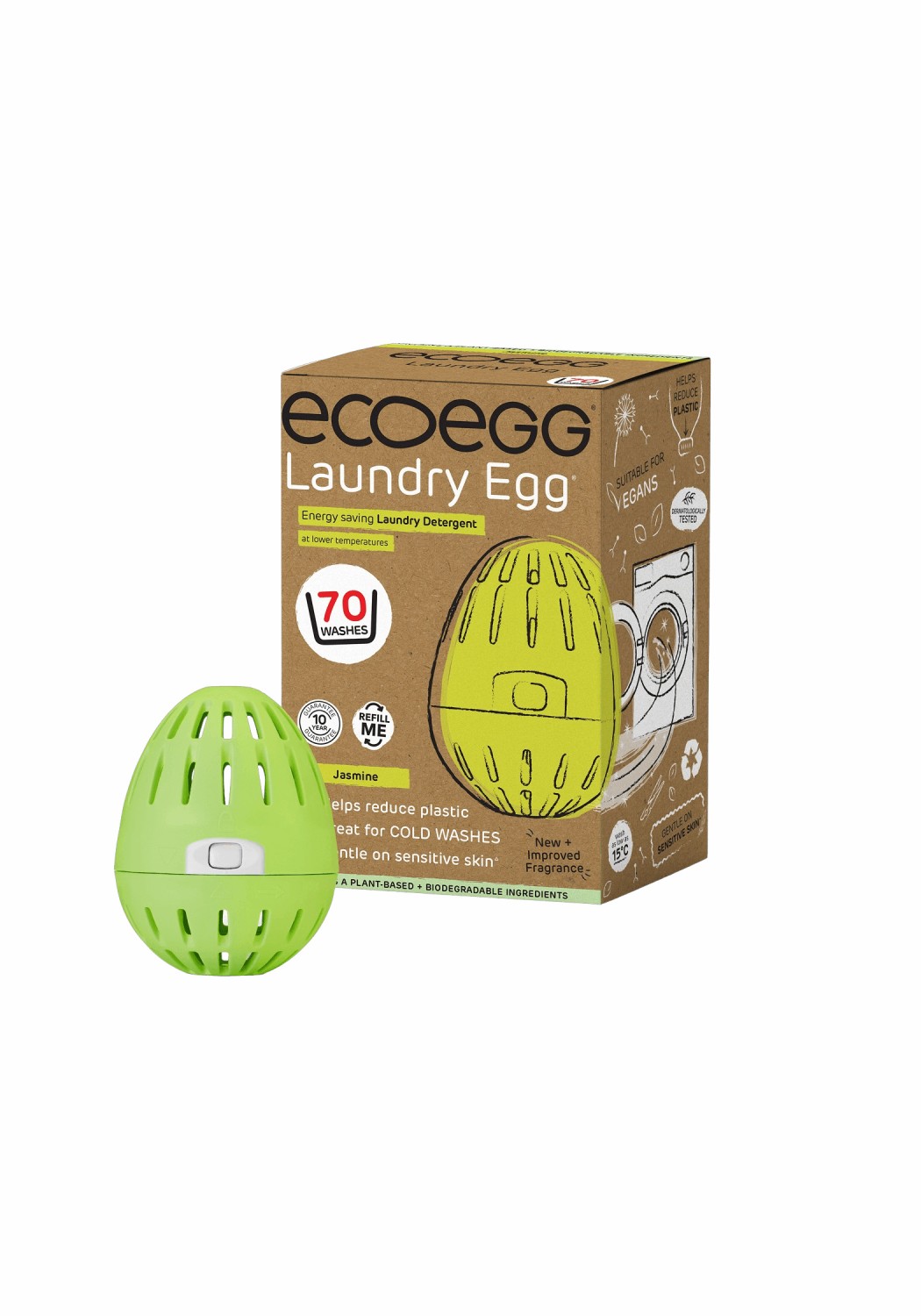 EcoEgg Wasch-Ei Laundry Egg - Jasmin