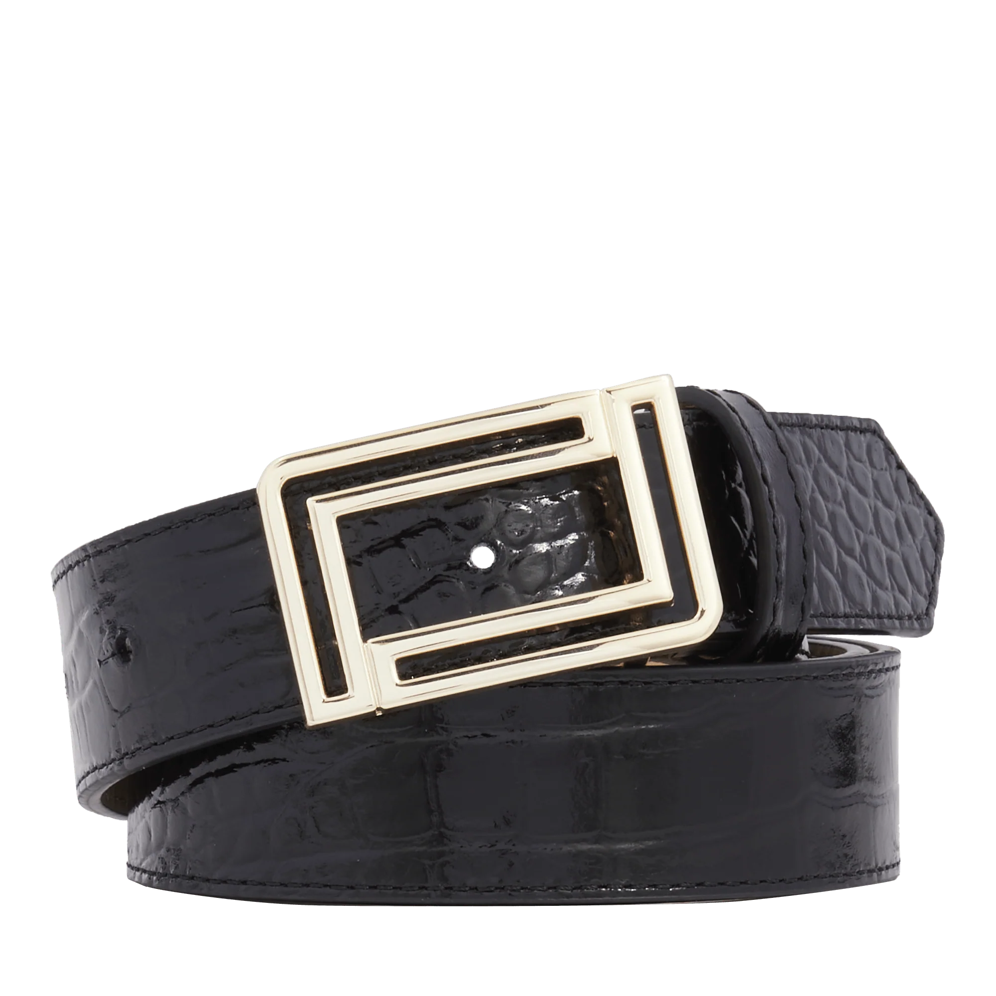 Double L belt Double L-Noir