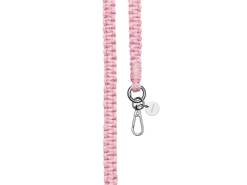 Urbany's Handykette Eivissa Rosa Universelle Handykette aus Baumwolle