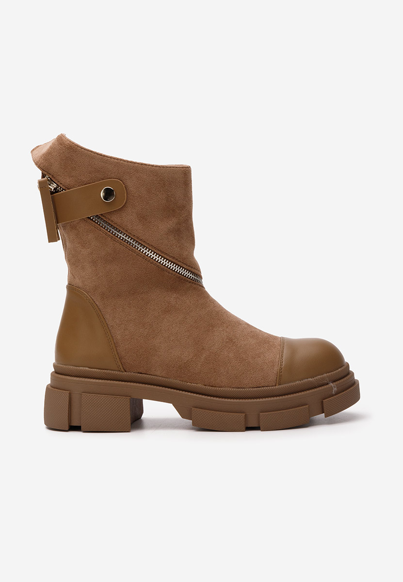 Bottines hautes femme bruns Diezma