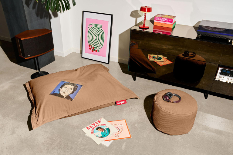 Fatboy Point poef slim cord Cream