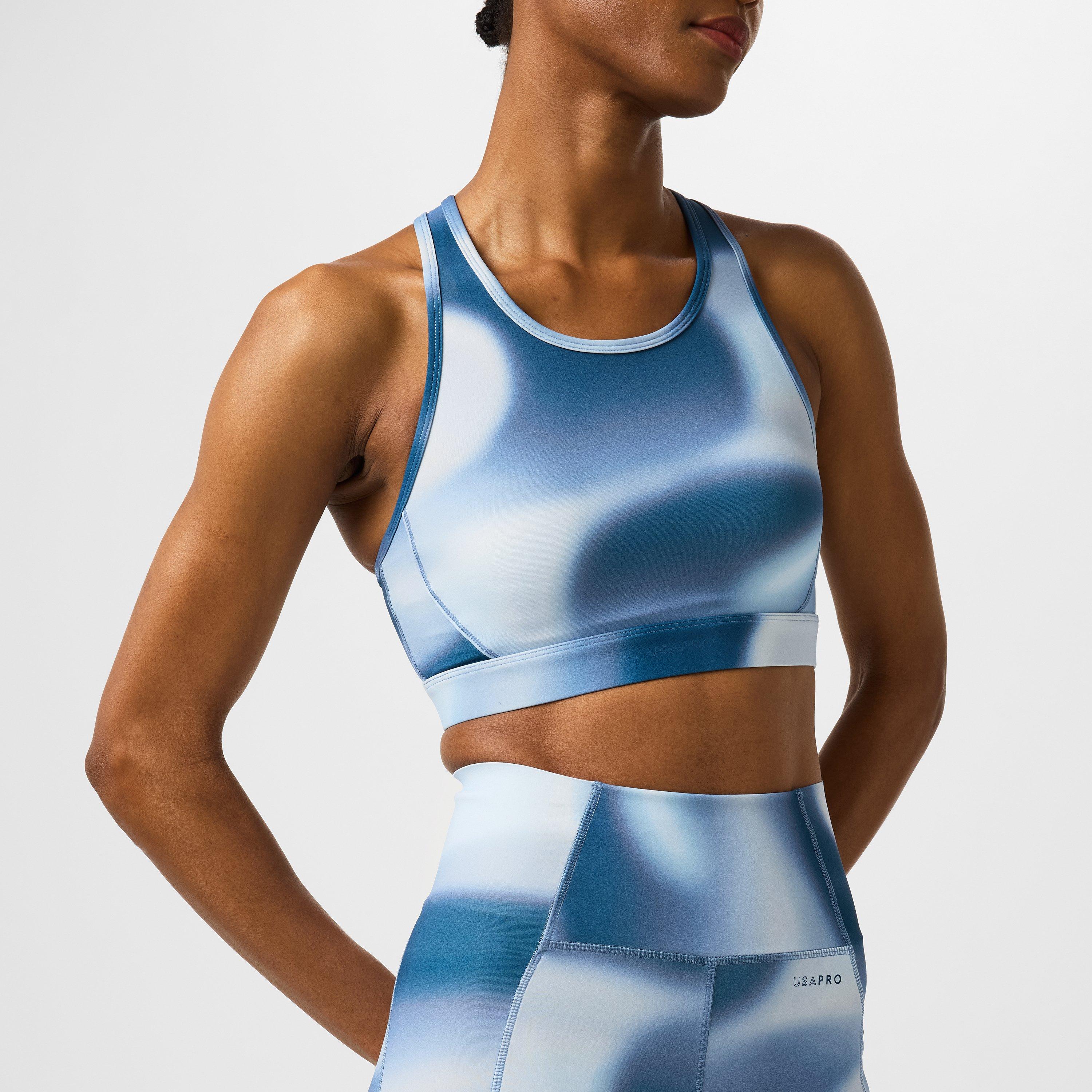 USA Pro Core Racer Back Sports Bra Womens