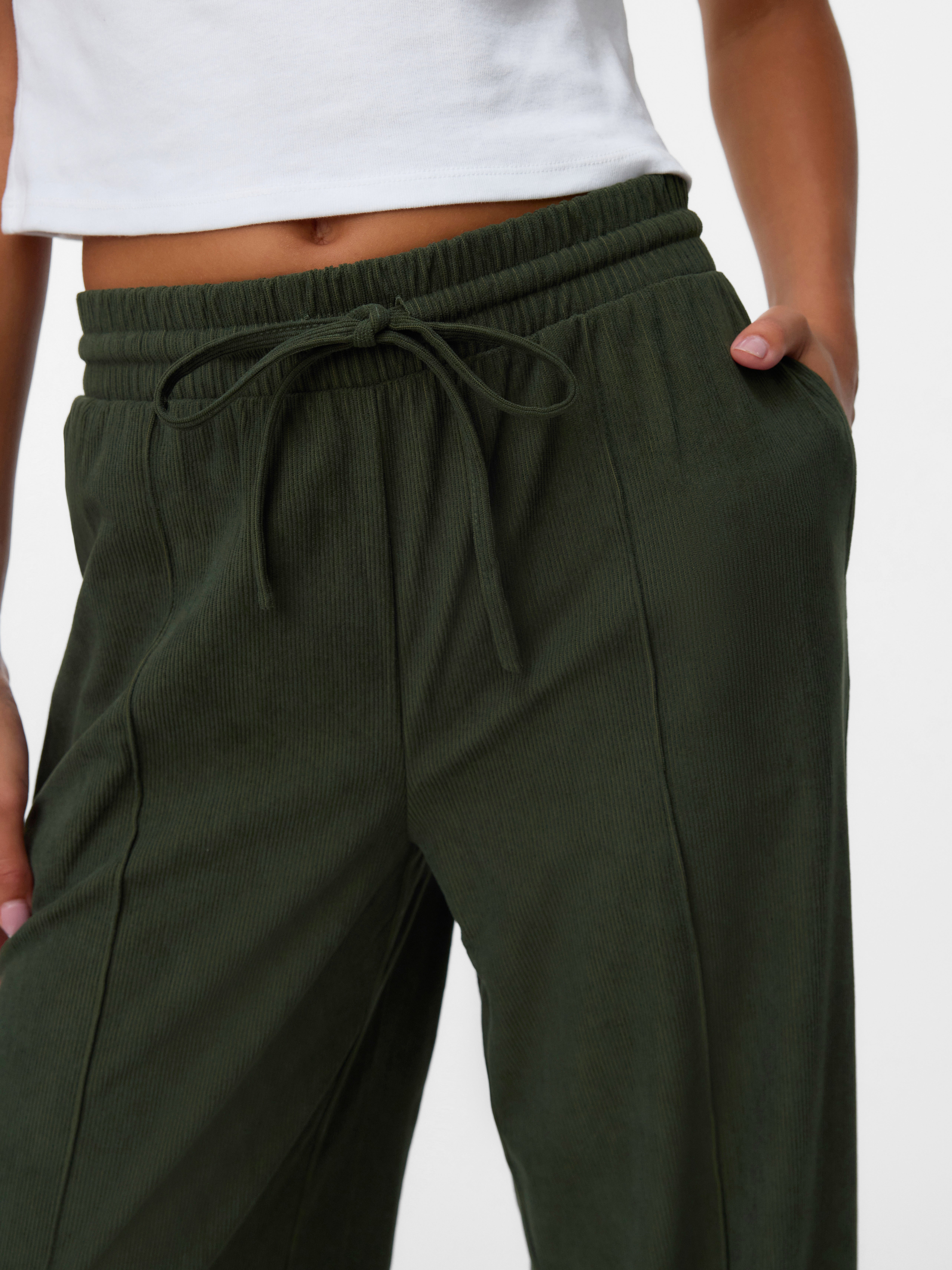 VMVILJA High waist fluwelen Broek