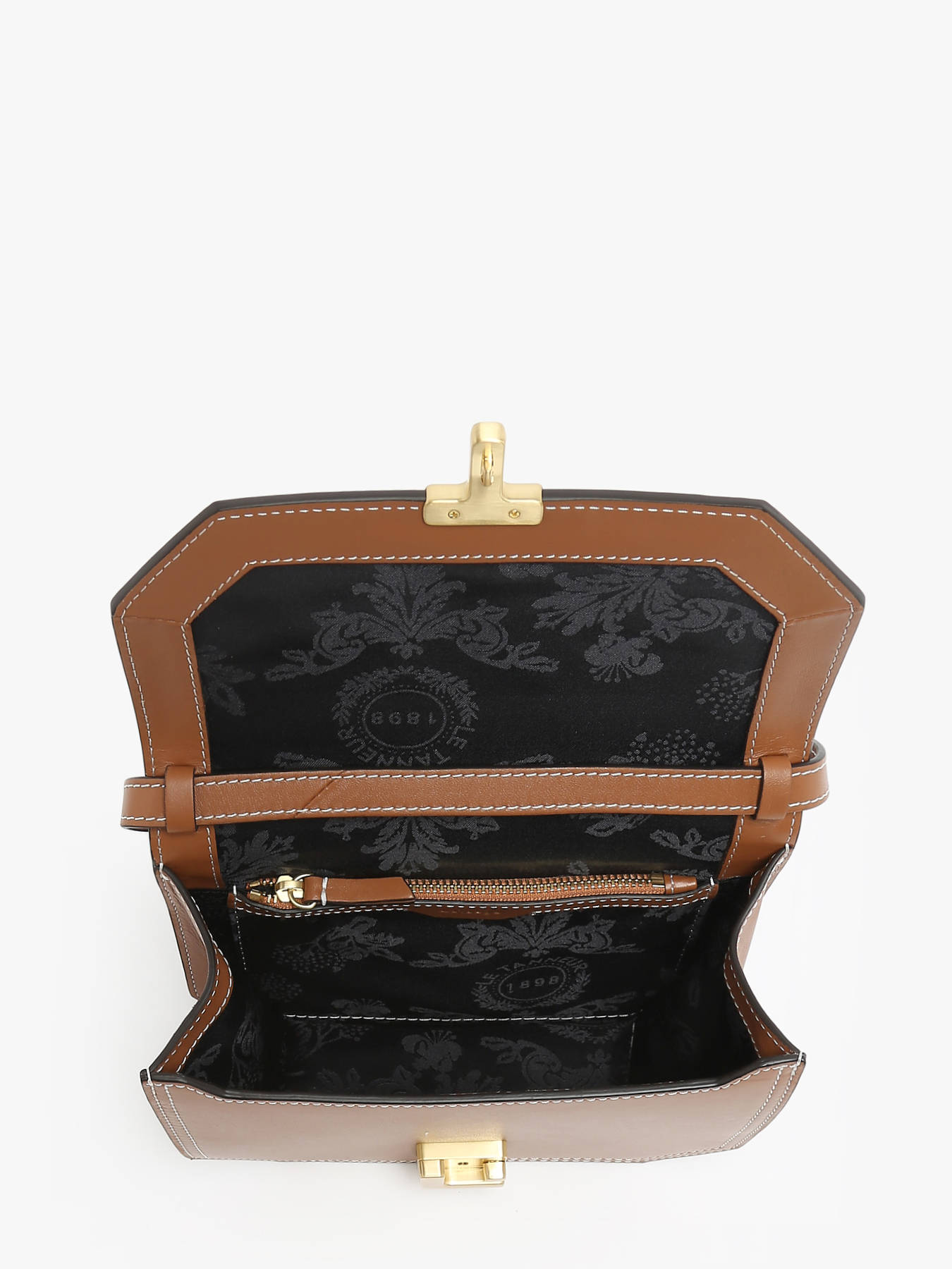 Sac bandoulire Rose cuir LE TANNEUR