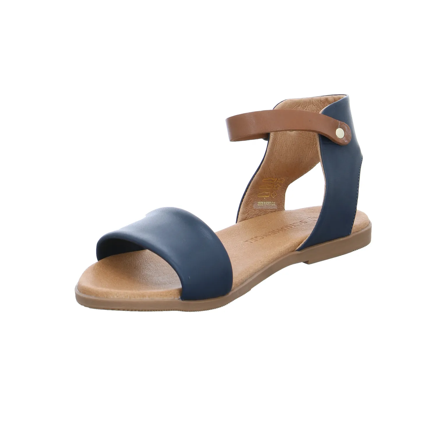 SCHUHENGEL Sandalette Blau Leder