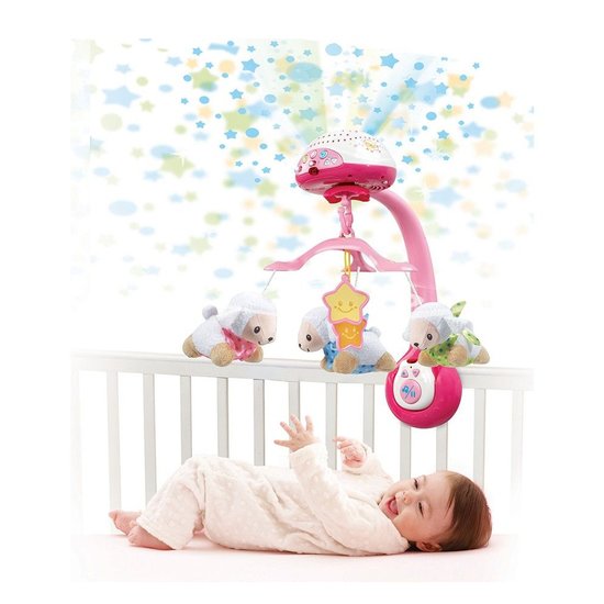 Lumi mobile compte-moutons    rose        de               Vtech