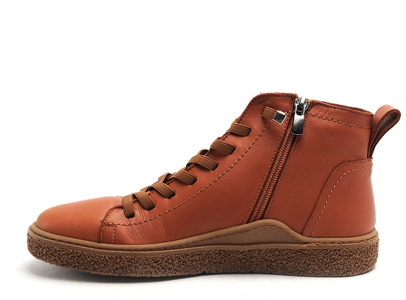 Kokoon boots bottine plates femme faustine marron