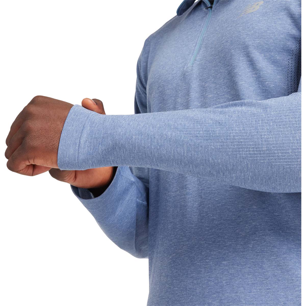 New Balance Athletics Seamless 1/4 Zip Træningstrøje Herre