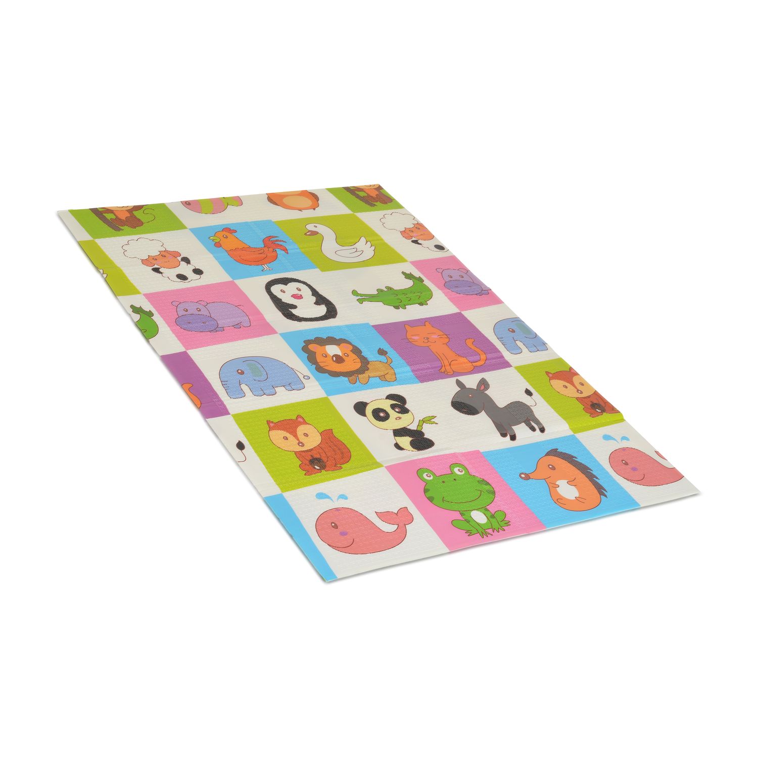 Moni Spielmatte faltbar Thermomatte 180 x 120 cm Tasche doppelseitig wasserdicht grün
