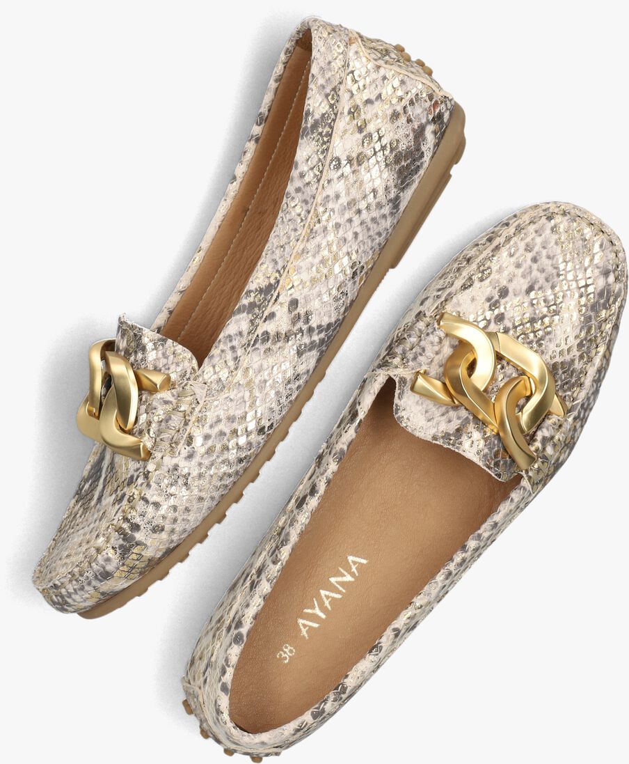 beige ayana mocassins 1202
