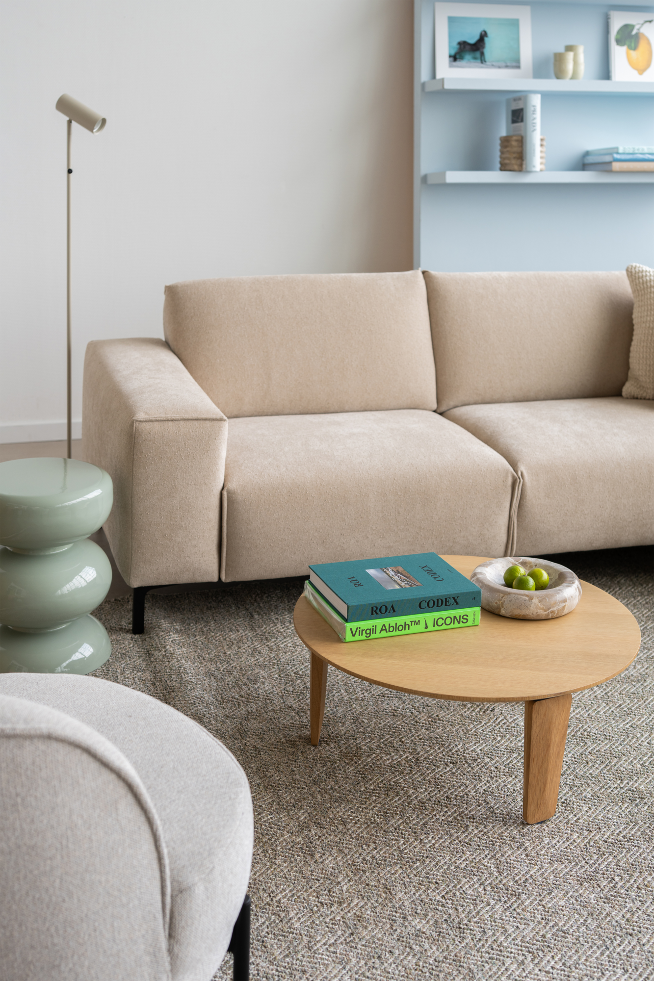 Vloerkleed Miley 200x300 cm grey