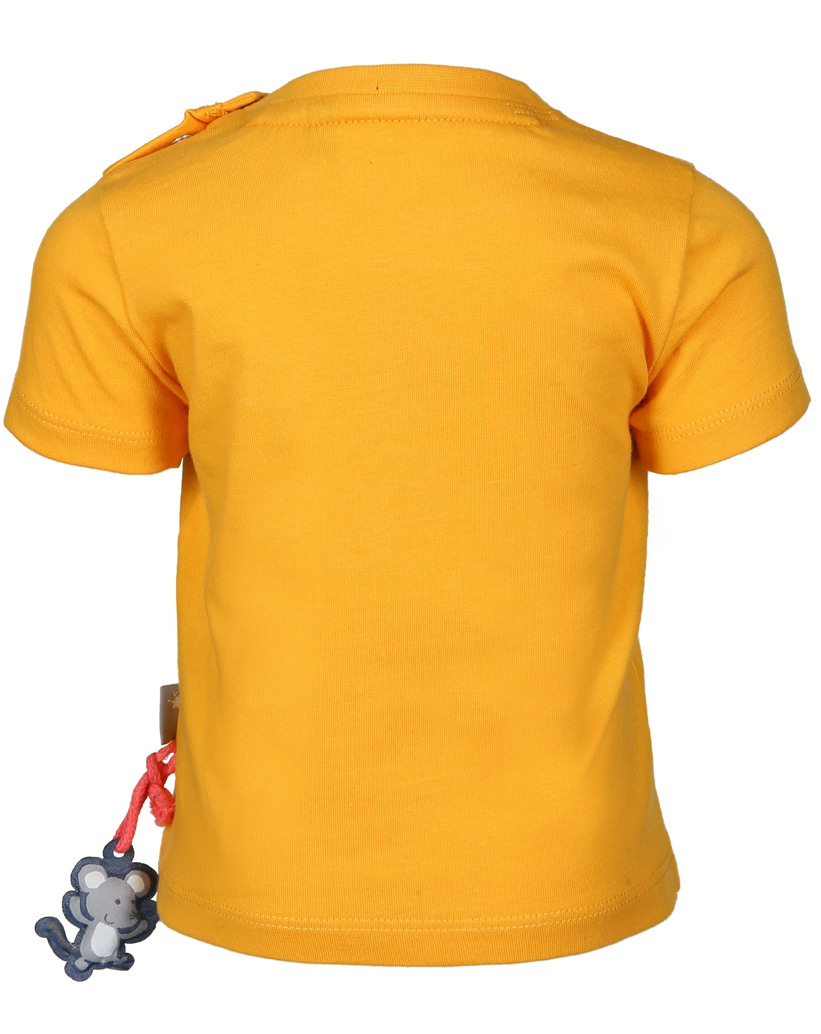 T-Shirt MOUSE WITH BALLONS in orange