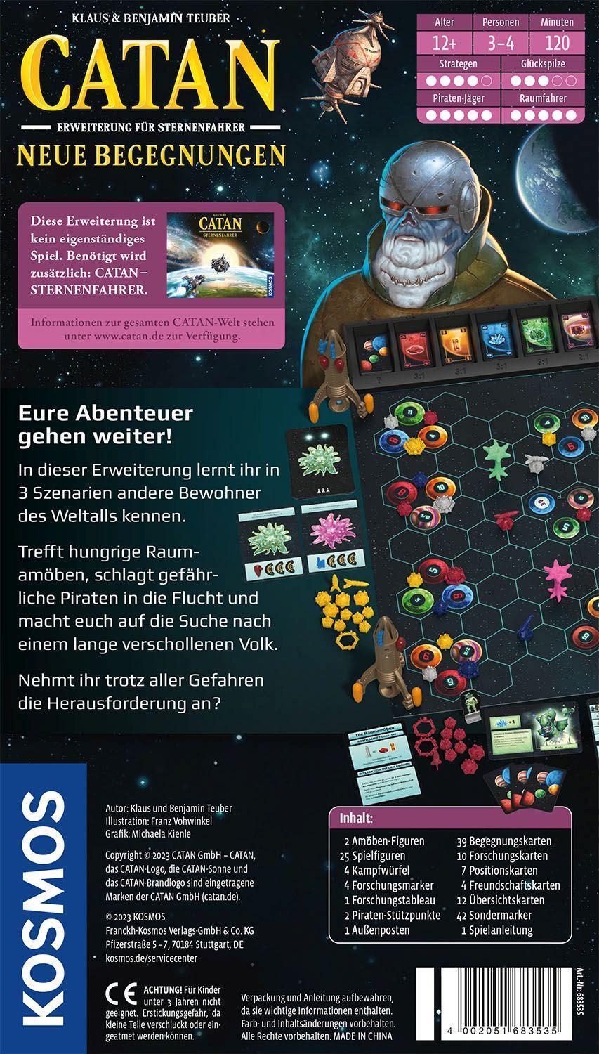 Spiele-Erweiterung CATAN-STERNENFAHRER - NEUE BEGEGNUNGEN in bunt