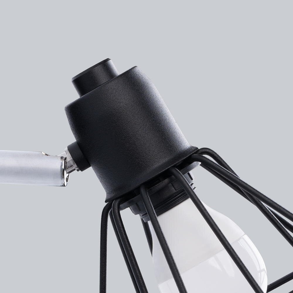 famlights | Arlene wandlamp in zwart E14