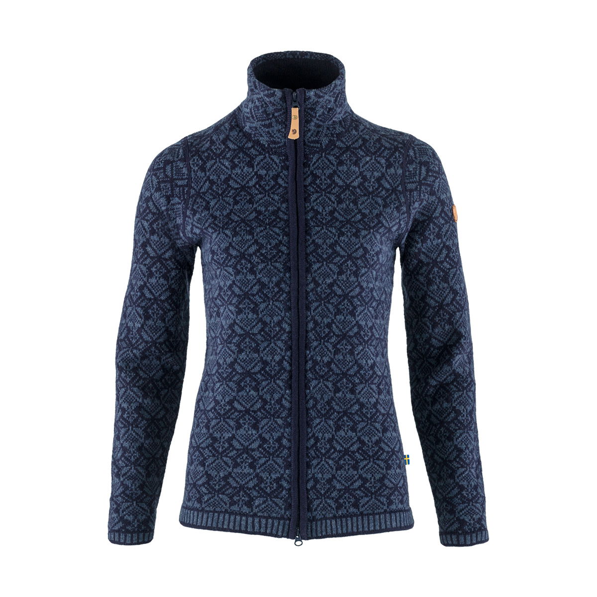 Fjällräven Snow Cardigan, dame (Dark Navy)