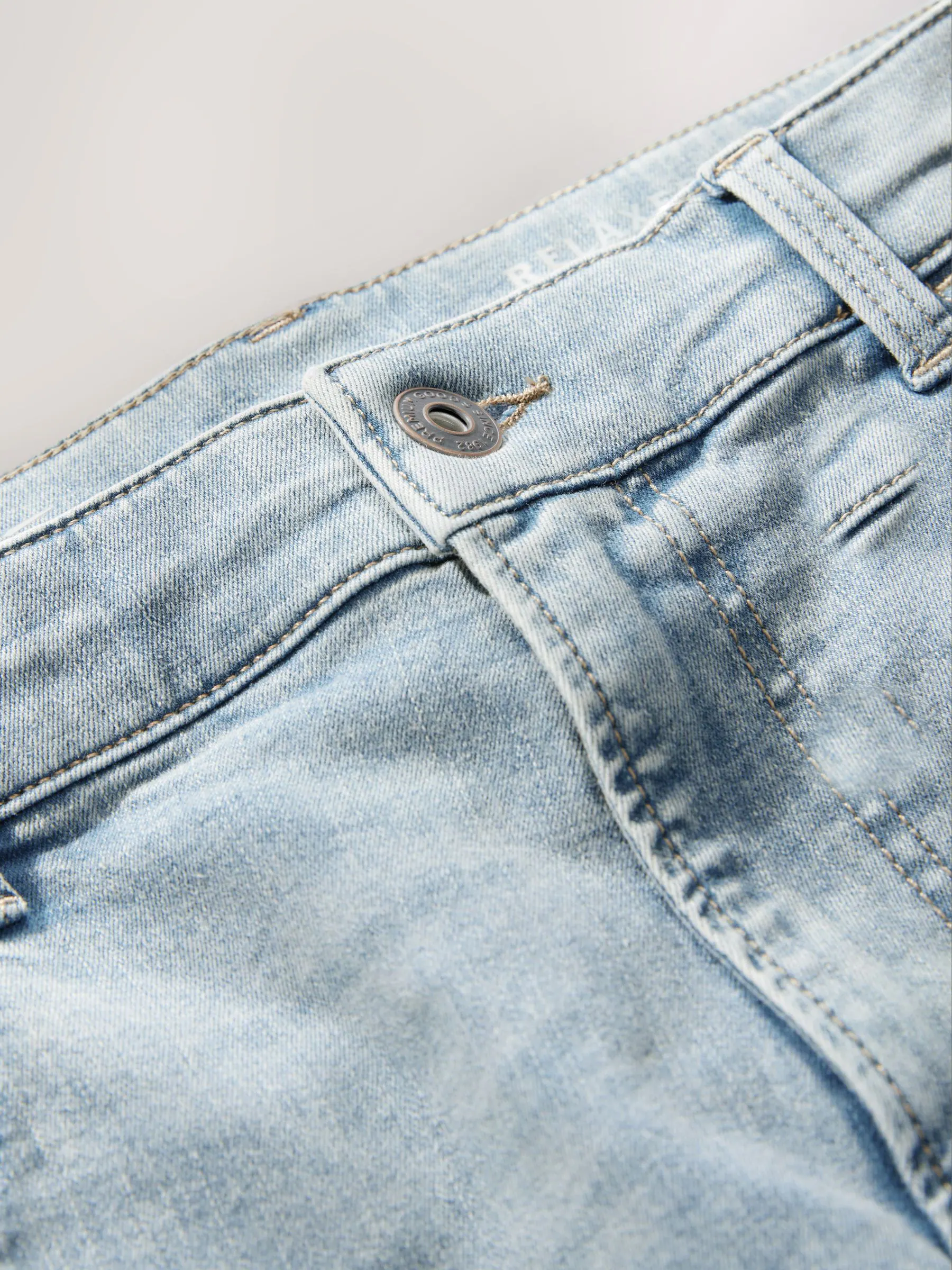 Vintage blauw - Klassieke stretchy Jeans met relaxed fit