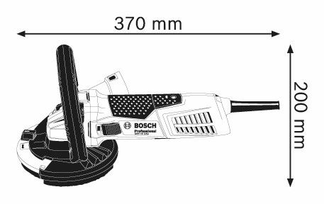 Bosch GBR 15 CAG Betonslijpmachine in L-Boxx - 0601776001