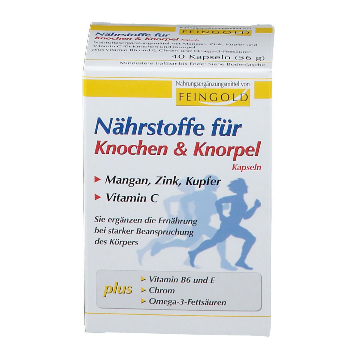 Nährstoffe für Knochen und Knorpel Feingold