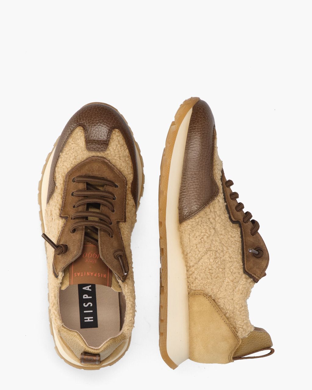 Hispanitas HI254209 Bruin Damessneakers